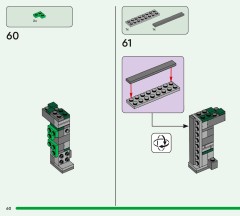 LEGO 21587 instructions page 60 – build guide