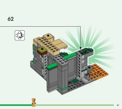 LEGO 21587 instructions page 61 – build guide