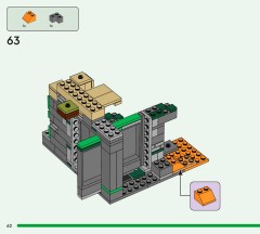 LEGO 21587 instructions page 62 – build guide