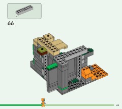 LEGO 21587 instructions page 65 – build guide