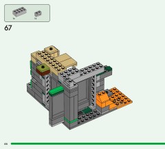 LEGO 21587 instructions page 66 – build guide