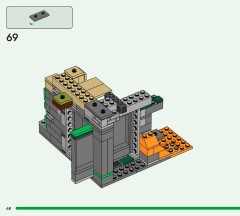 LEGO 21587 instructions page 68 – build guide