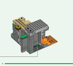 LEGO 21587 instructions page 70 – build guide