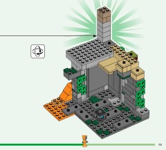 LEGO 21587 instructions page 73 – build guide
