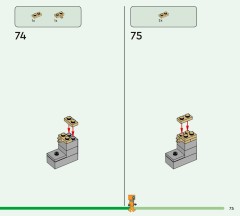 LEGO 21587 instructions page 75 – build guide