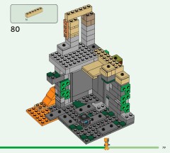 LEGO 21587 instructions page 79 – build guide