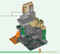LEGO 21587 instructions page 81 – build guide