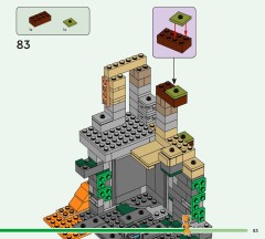 LEGO 21587 instructions page 83 – build guide