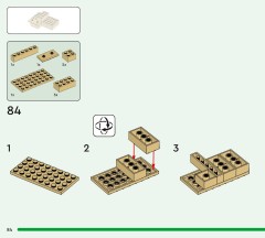 LEGO 21587 instructions page 84 – build guide
