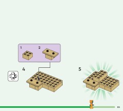 LEGO 21587 instructions page 85 – build guide