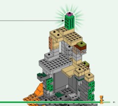 LEGO 21587 instructions page 91 – build guide