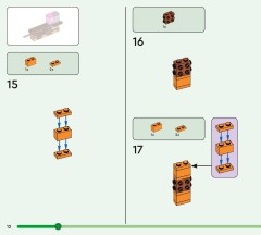 LEGO 21588 instructions page 12 – build guide
