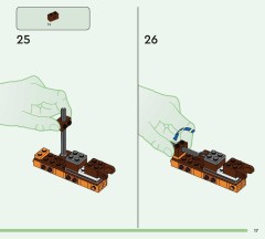 LEGO 21588 instructions page 17 – build guide