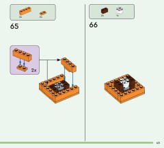 LEGO 21588 instructions page 43 – build guide
