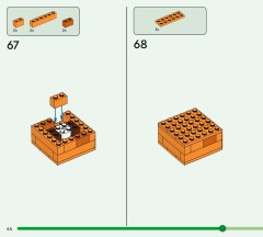 LEGO 21588 instructions page 44 – build guide