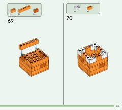 LEGO 21588 instructions page 45 – build guide