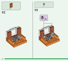 LEGO 21588 instructions page 60 – build guide