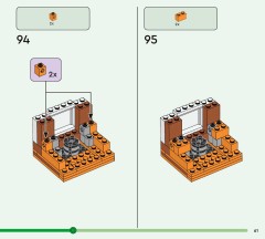 LEGO 21588 instructions page 61 – build guide