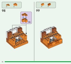 LEGO 21588 instructions page 64 – build guide