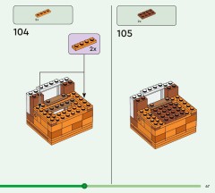 LEGO 21588 instructions page 67 – build guide