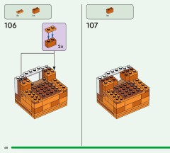 LEGO 21588 instructions page 68 – build guide