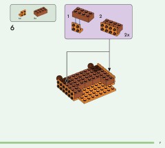 LEGO 21588 instructions page 7 – build guide