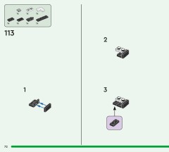 LEGO 21588 instructions page 72 – build guide