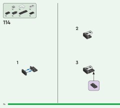 LEGO 21588 instructions page 74 – build guide