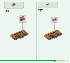 LEGO 21588 instructions page 87 – build guide