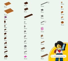 LEGO 21588 instructions page 99 – build guide