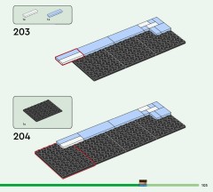 LEGO 21589 instructions page 103 – build guide