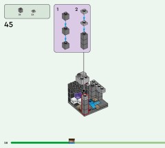 LEGO 21589 instructions page 28 – build guide