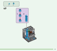 LEGO 21589 instructions page 31 – build guide