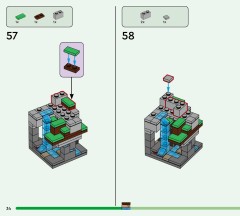 LEGO 21589 instructions page 34 – build guide