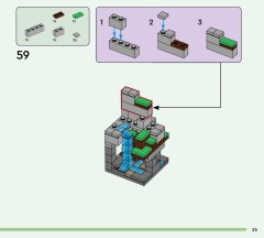 LEGO 21589 instructions page 35 – build guide