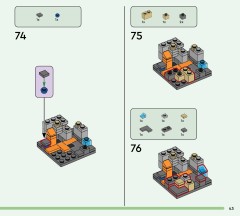 LEGO 21589 instructions page 43 – build guide
