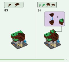 LEGO 21589 instructions page 47 – build guide