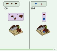 LEGO 21589 instructions page 57 – build guide