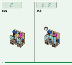 LEGO 21589 instructions page 74 – build guide