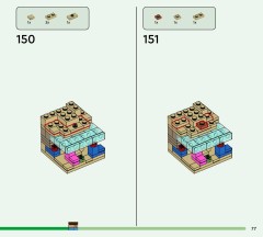 LEGO 21589 instructions page 77 – build guide