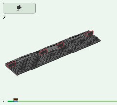 LEGO 21589 instructions page 8 – build guide