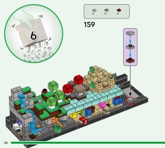 LEGO 21589 instructions page 82 – build guide