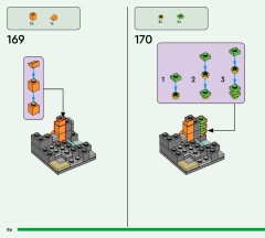LEGO 21589 instructions page 86 – build guide