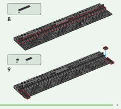 LEGO 21589 instructions page 9 – build guide