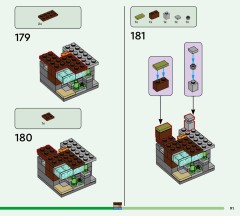 LEGO 21589 instructions page 91 – build guide