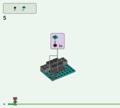 LEGO 21590 instructions page 10 – build guide