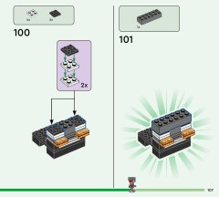 LEGO 21590 instructions page 107 – build guide