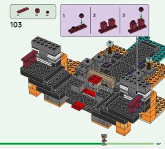 LEGO 21590 instructions page 109 – build guide