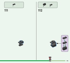LEGO 21590 instructions page 115 – build guide