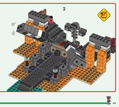 LEGO 21590 instructions page 129 – build guide